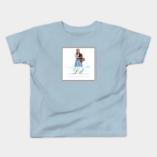 Dorothy Queer Alphabet Card Kids T-Shirt